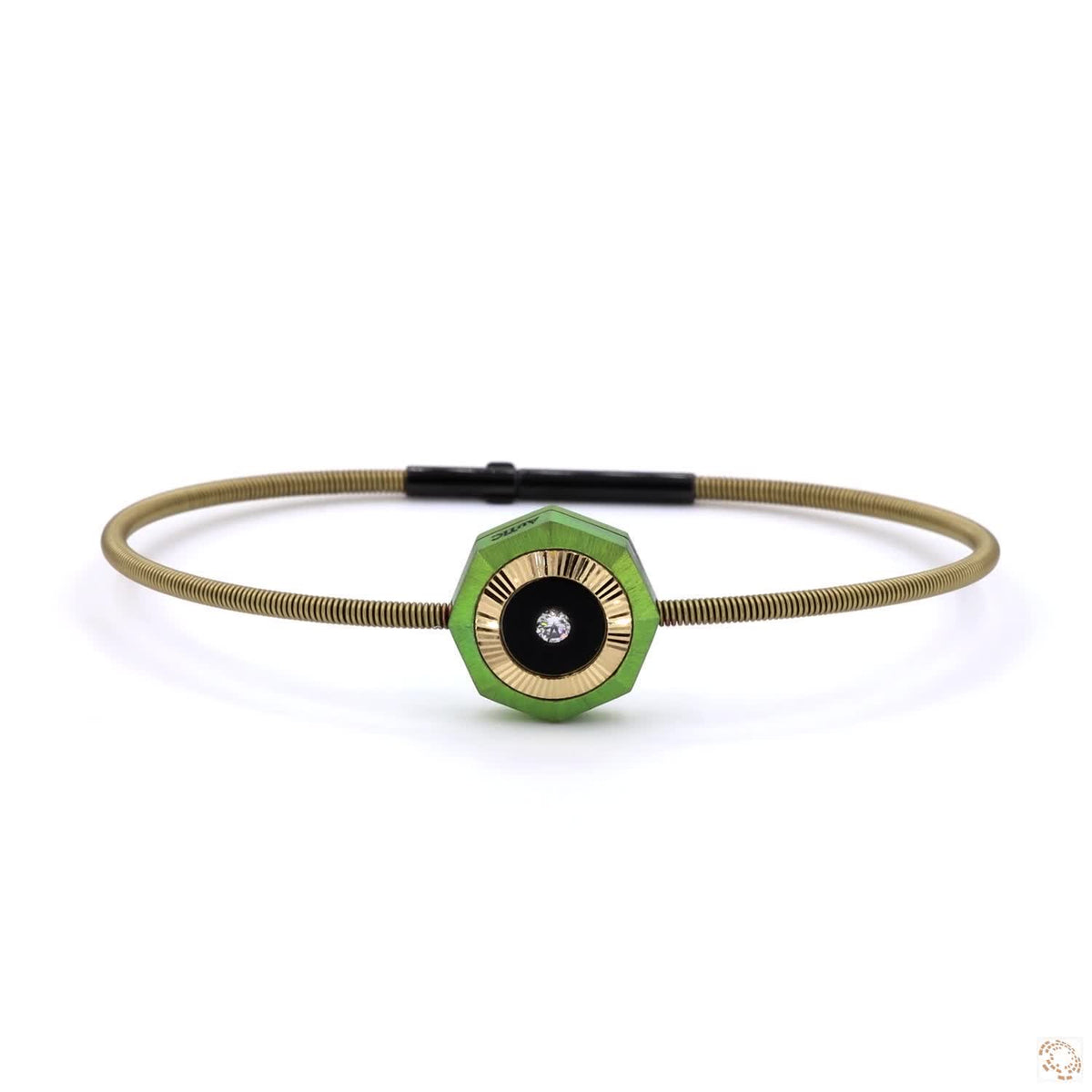 Vibes – Titanium Bracelet in Teal Blue Color