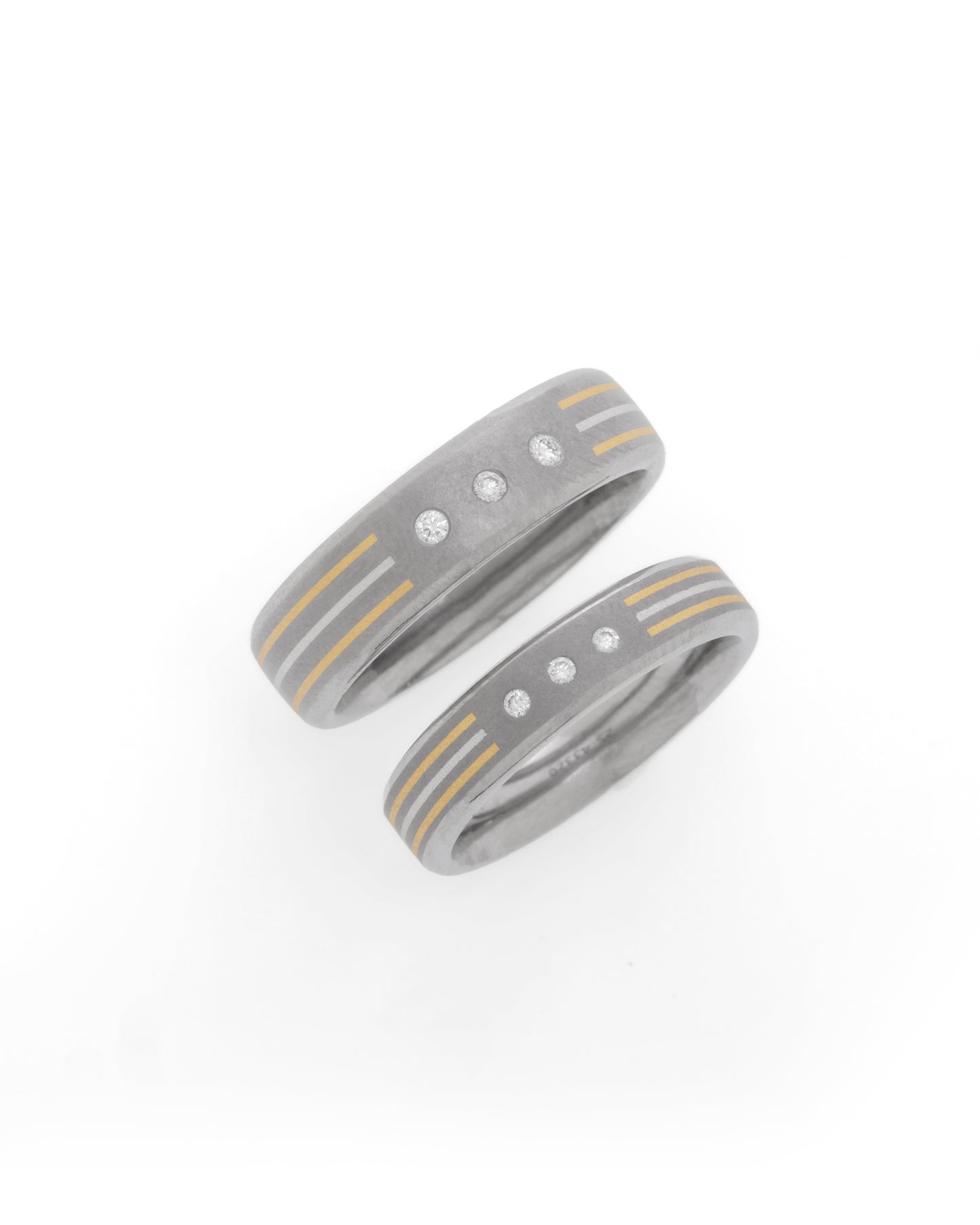 Eternity Eternal Sync - Titanium Couple Bands