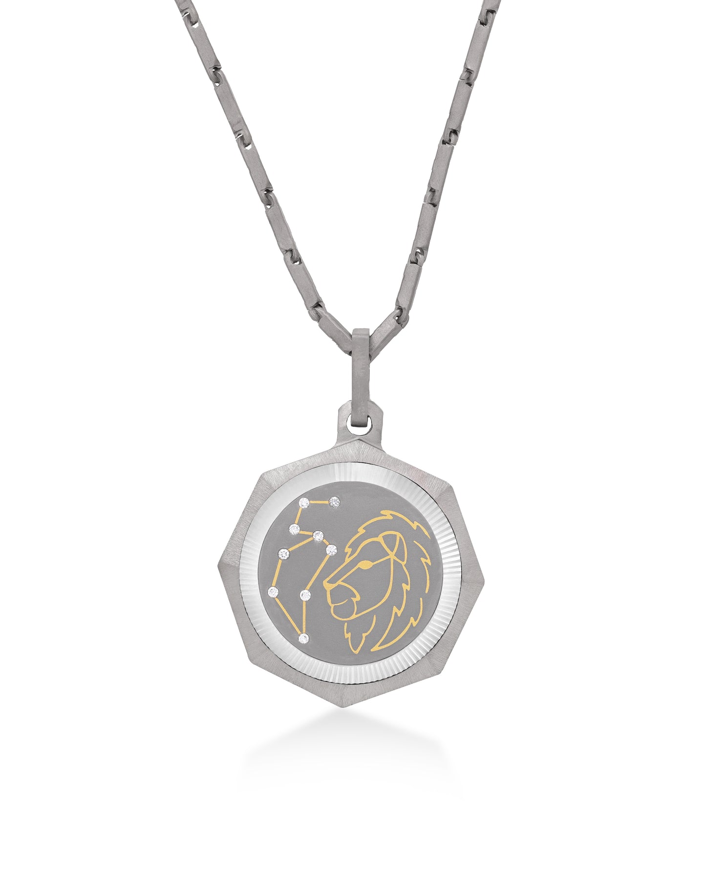 Leo – Titanium Zodiac Pendant