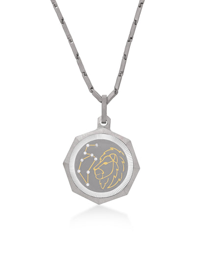 Leo – Titanium Zodiac Pendant