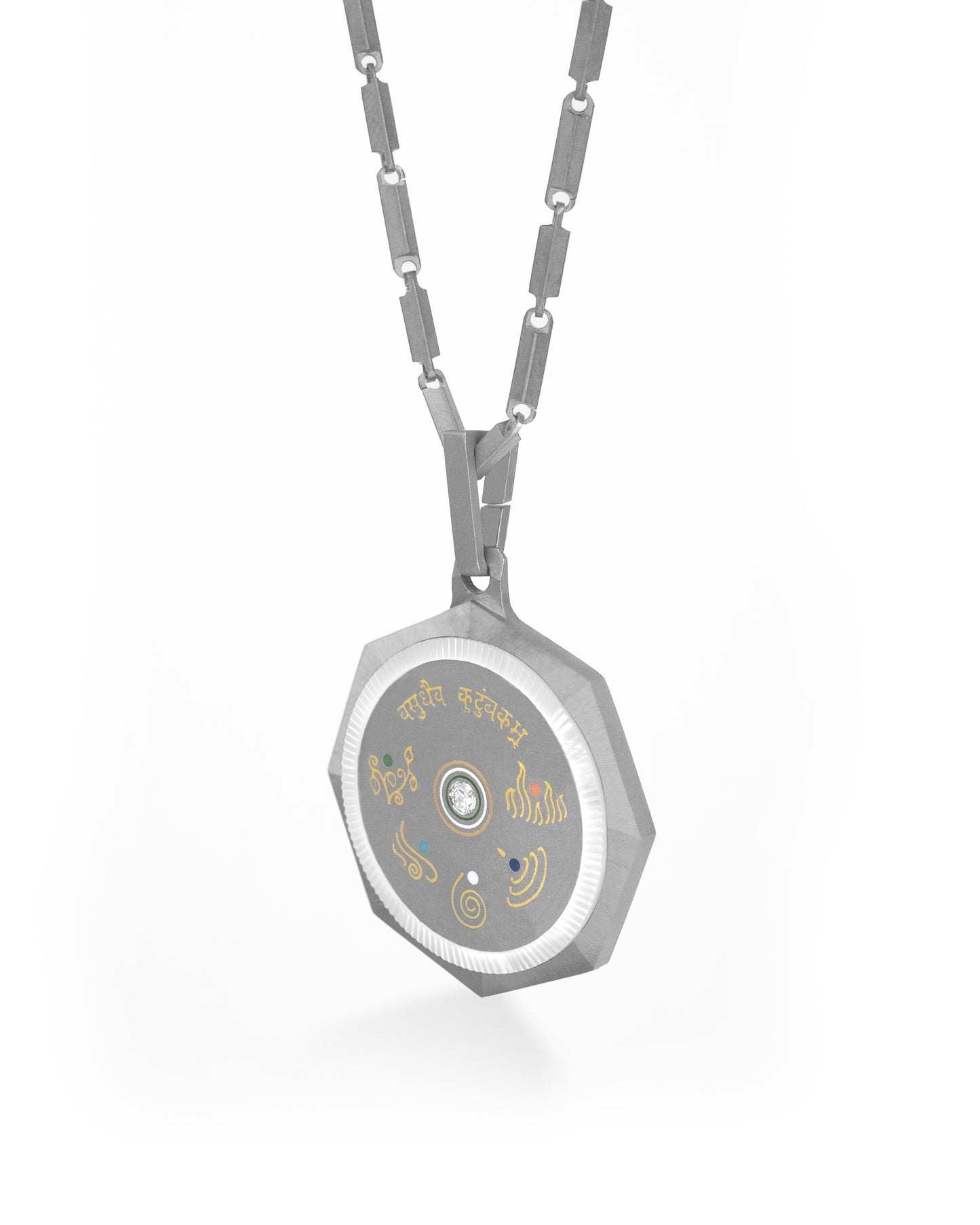 Vasudha – Exclusive Titanium Pendant