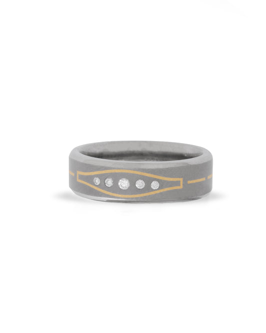 Eternity Soul Link - Women's Titanium Band