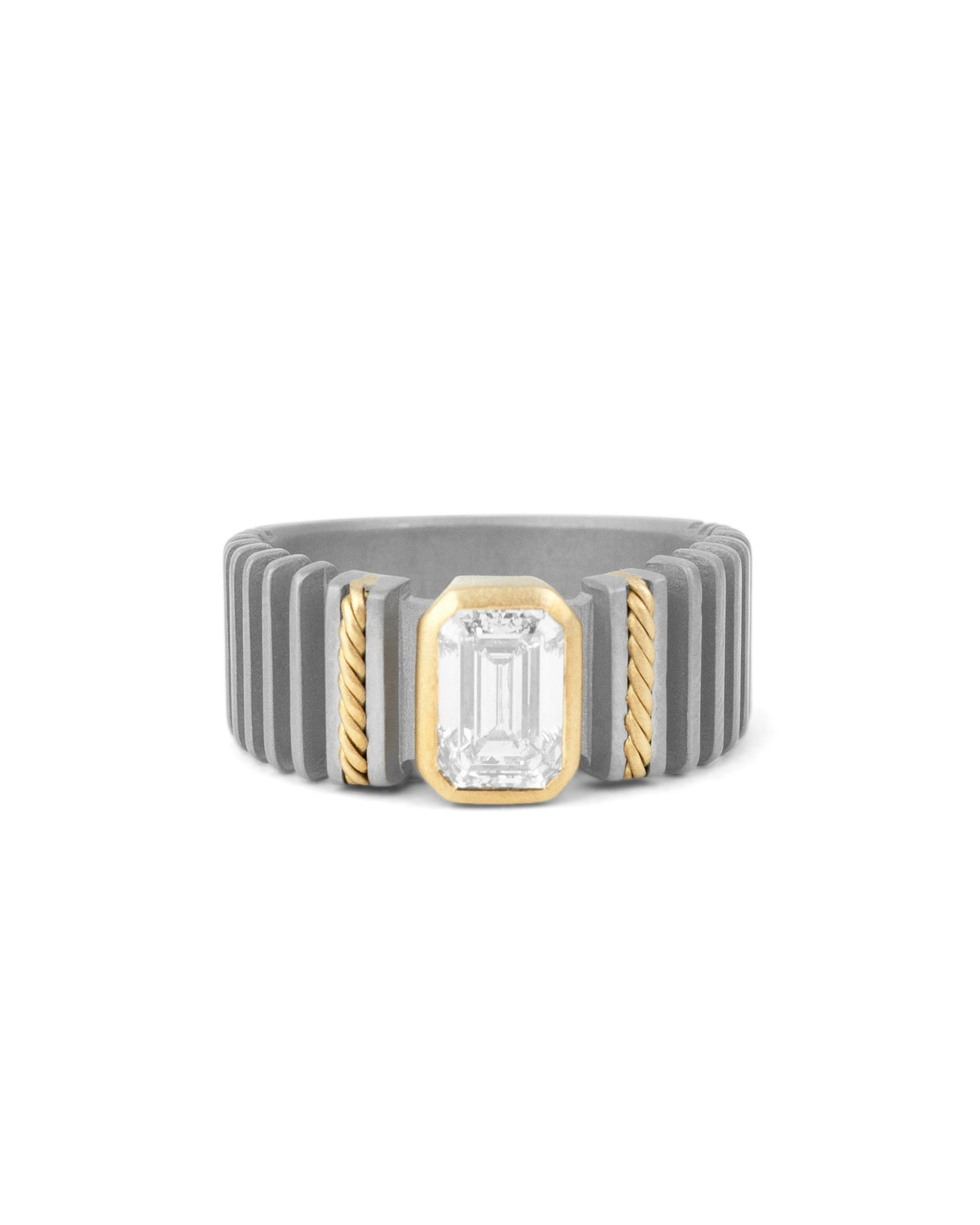 Slice - Men’s Titanium Ring