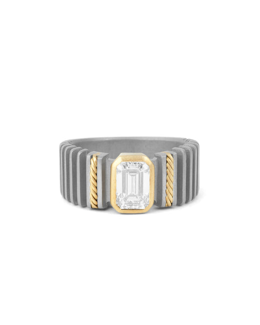 Slice - Men’s Titanium Ring