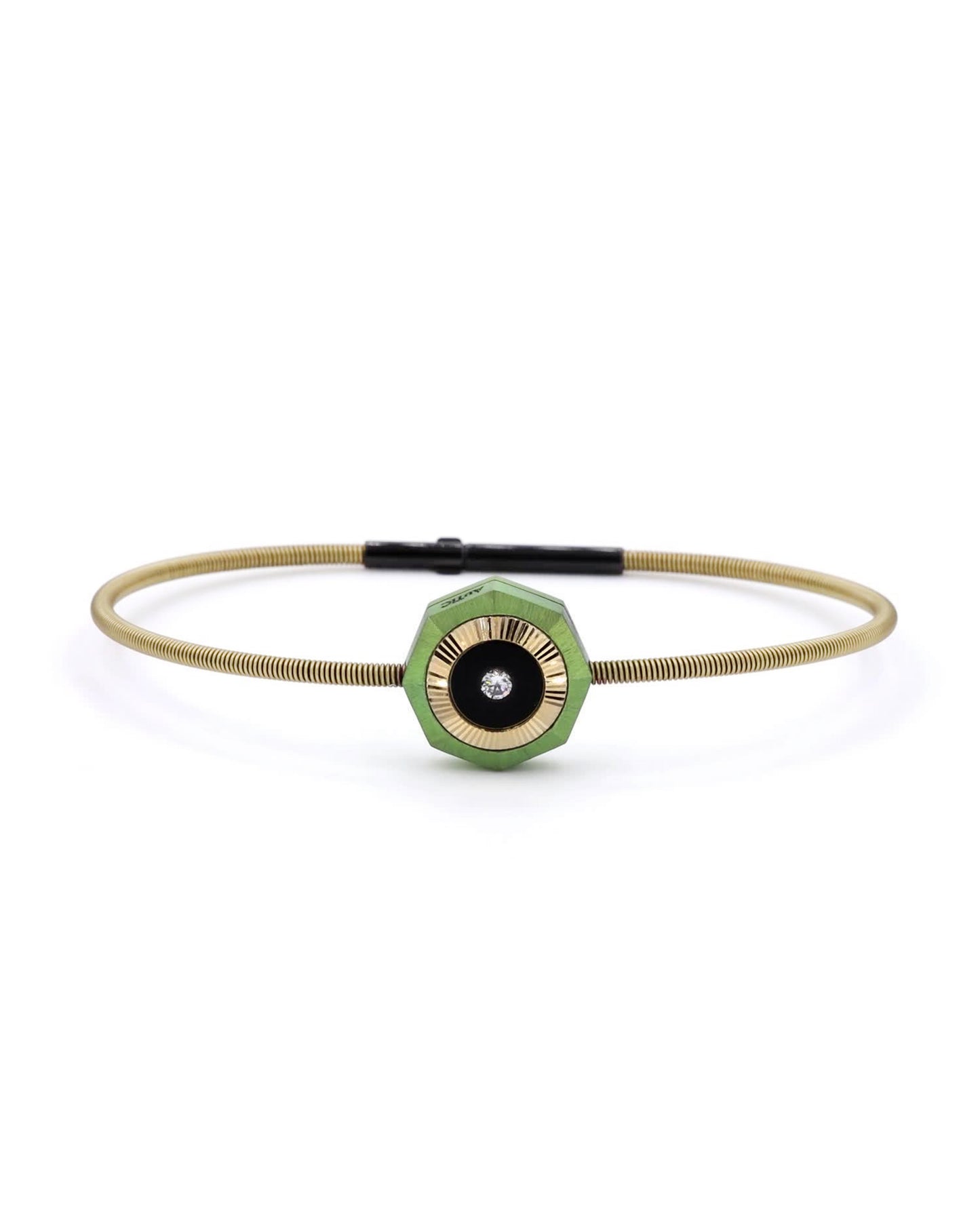 Vibes – Titanium Bracelet in Teal Blue Color