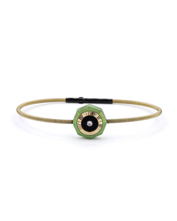 Vibes – Titanium Bracelet in Teal Blue Color