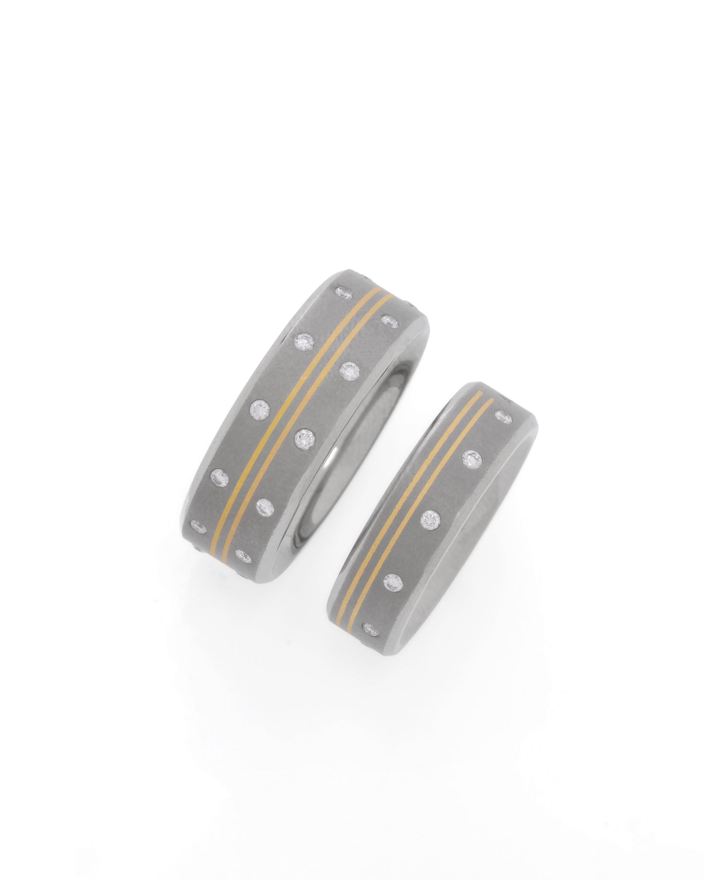 Eternity Sacred Bonds - Titanium Couple Bands