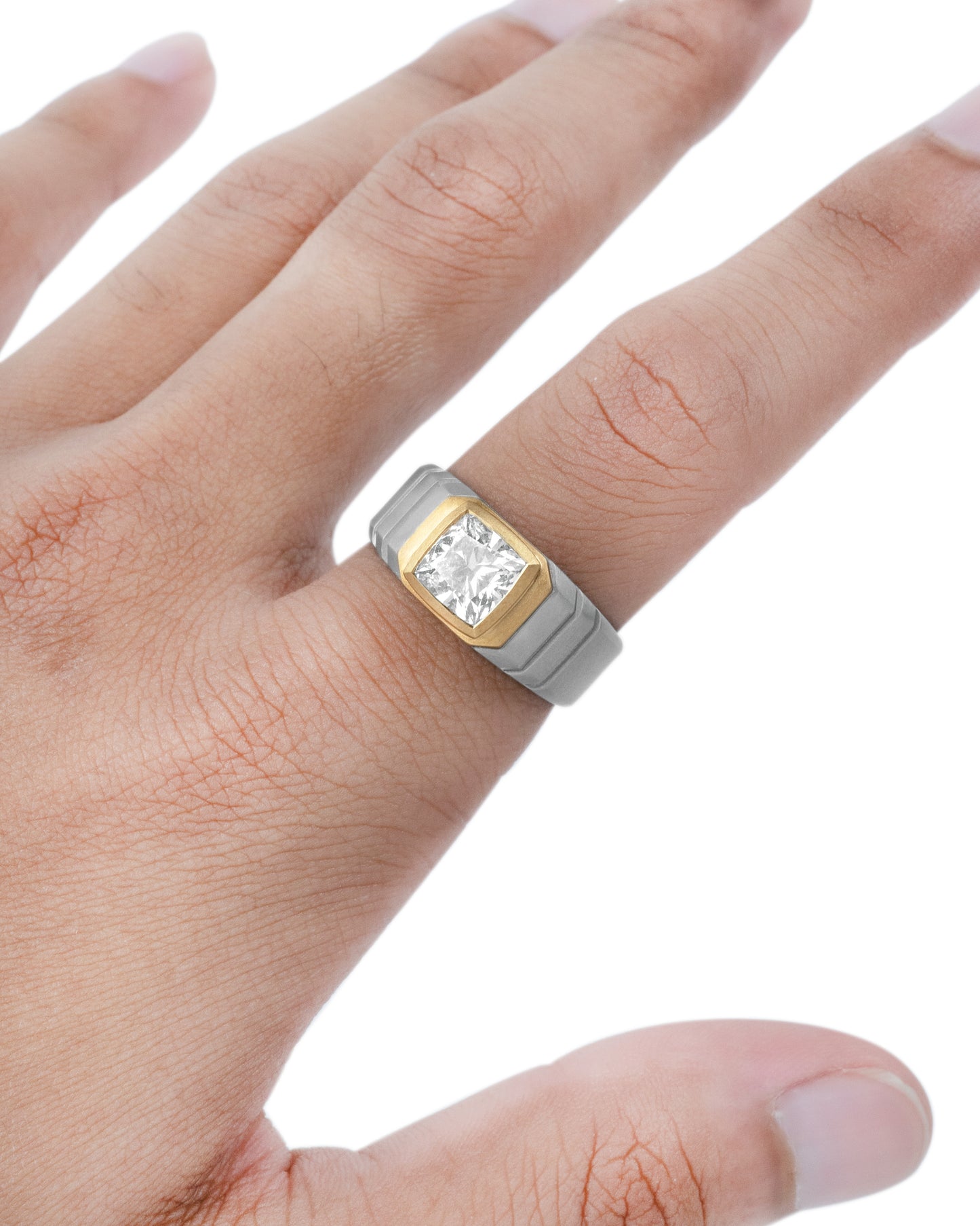 Rhythm – Titanium Ring for Men