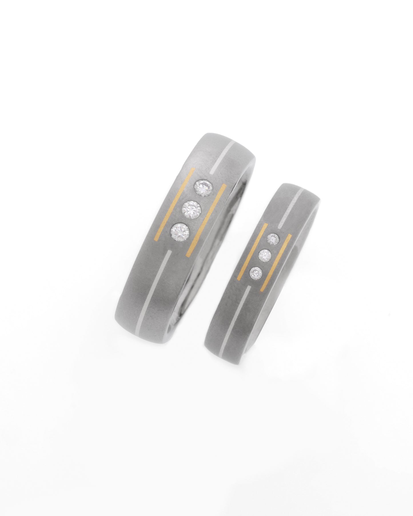 Eternity Vows -  Titanium Couple Bands