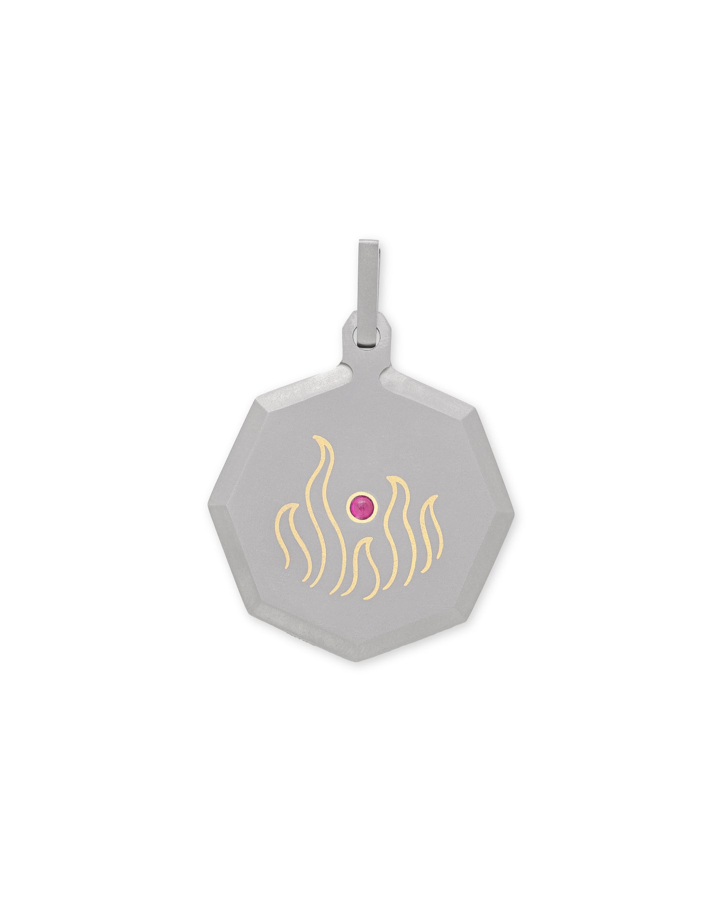 Leo – Titanium Zodiac Pendant