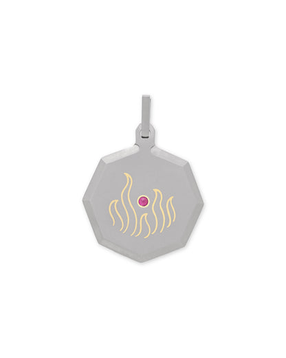 Leo – Titanium Zodiac Pendant