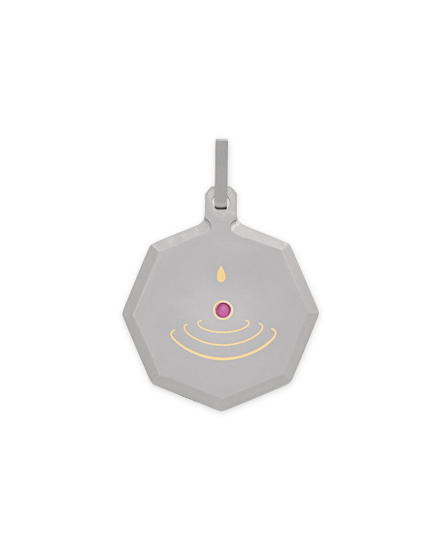 Cancer – Titanium Zodiac Pendant