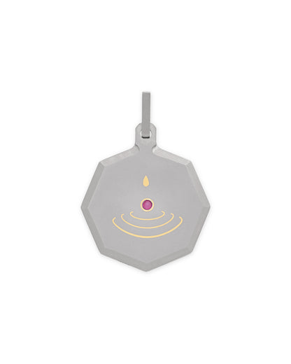 Cancer – Titanium Zodiac Pendant