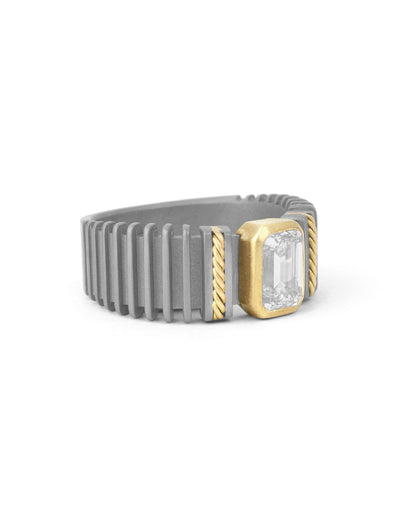 Slice - Men’s Titanium Ring