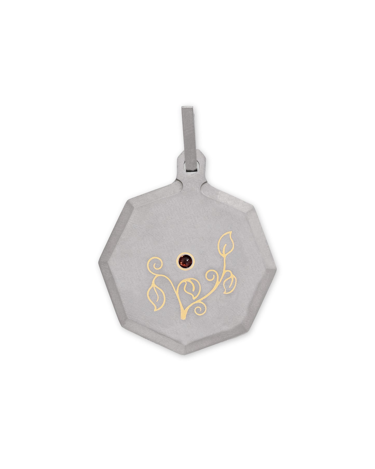 Capricorn – Titanium Zodiac Pendant