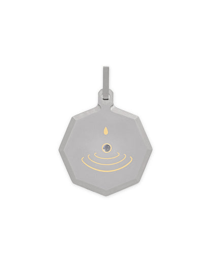 Cancer – Titanium Zodiac Pendant