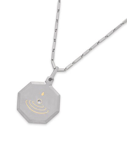 Pisces – Titanium Zodiac Pendant