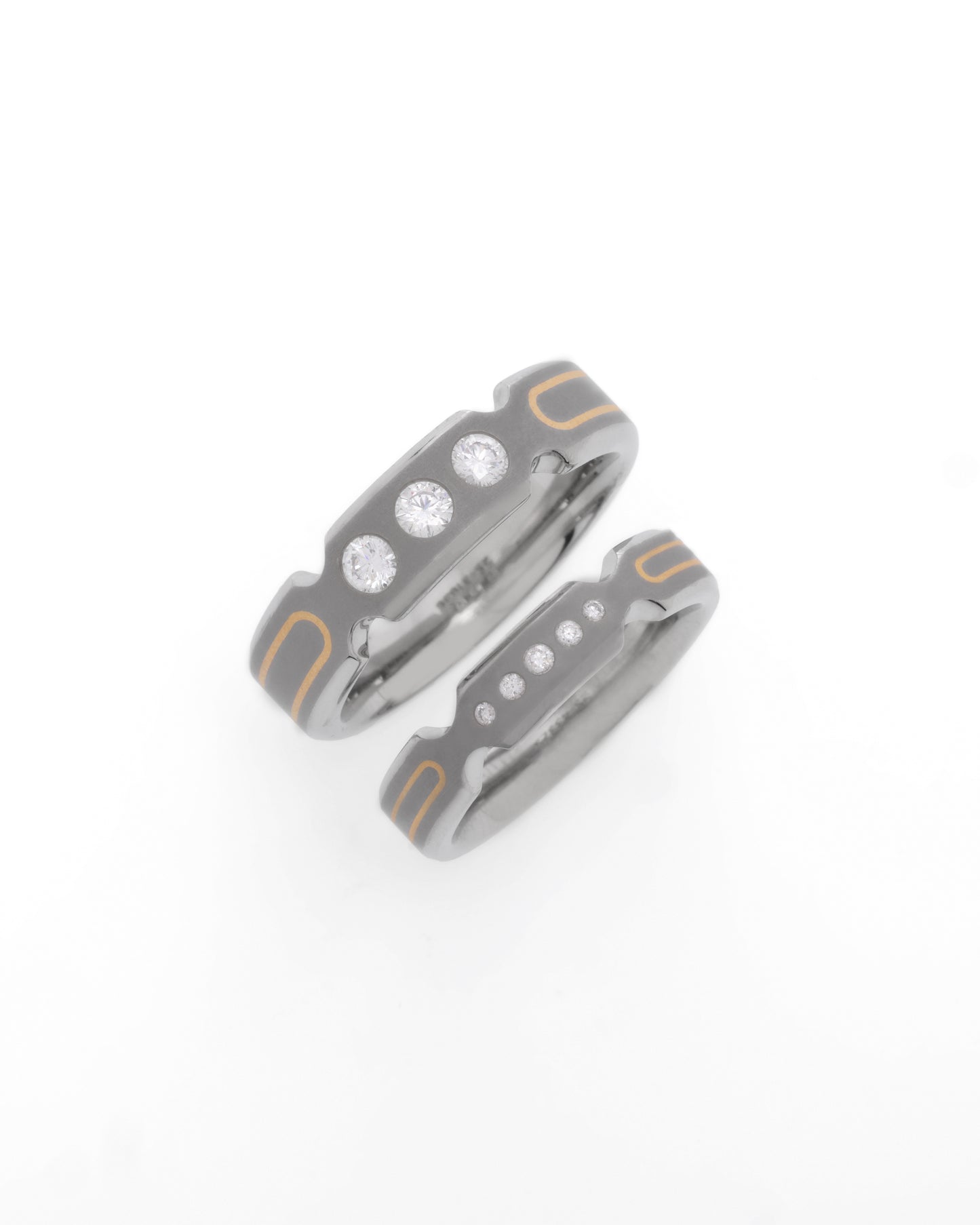 Eternity Unison - Titanium Couple Bands