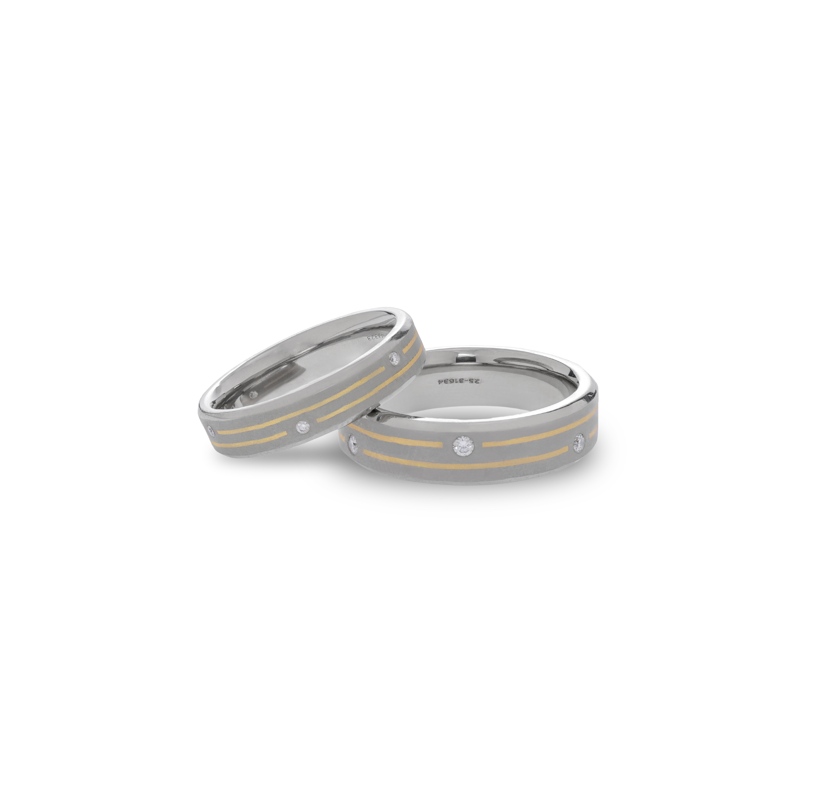 Eternity Promise -Titanium Couple Bands