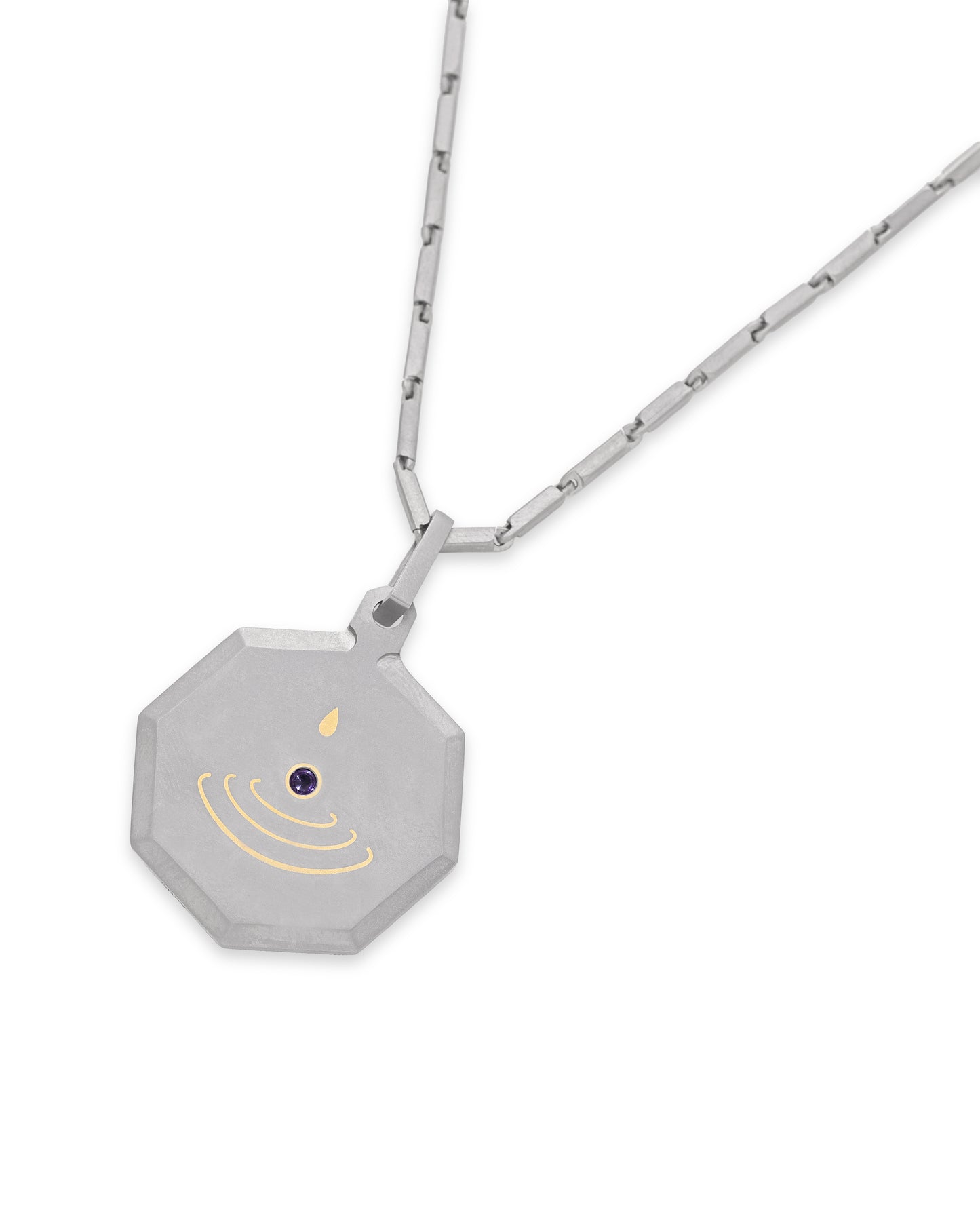 Pisces – Titanium Zodiac Pendant