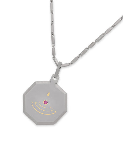 Cancer – Titanium Zodiac Pendant