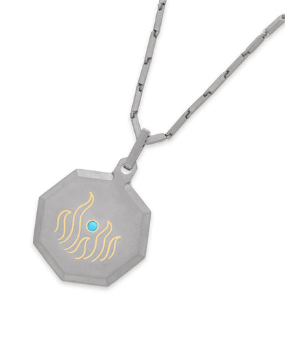 Sagittarius – Titanium Zodiac Pendant