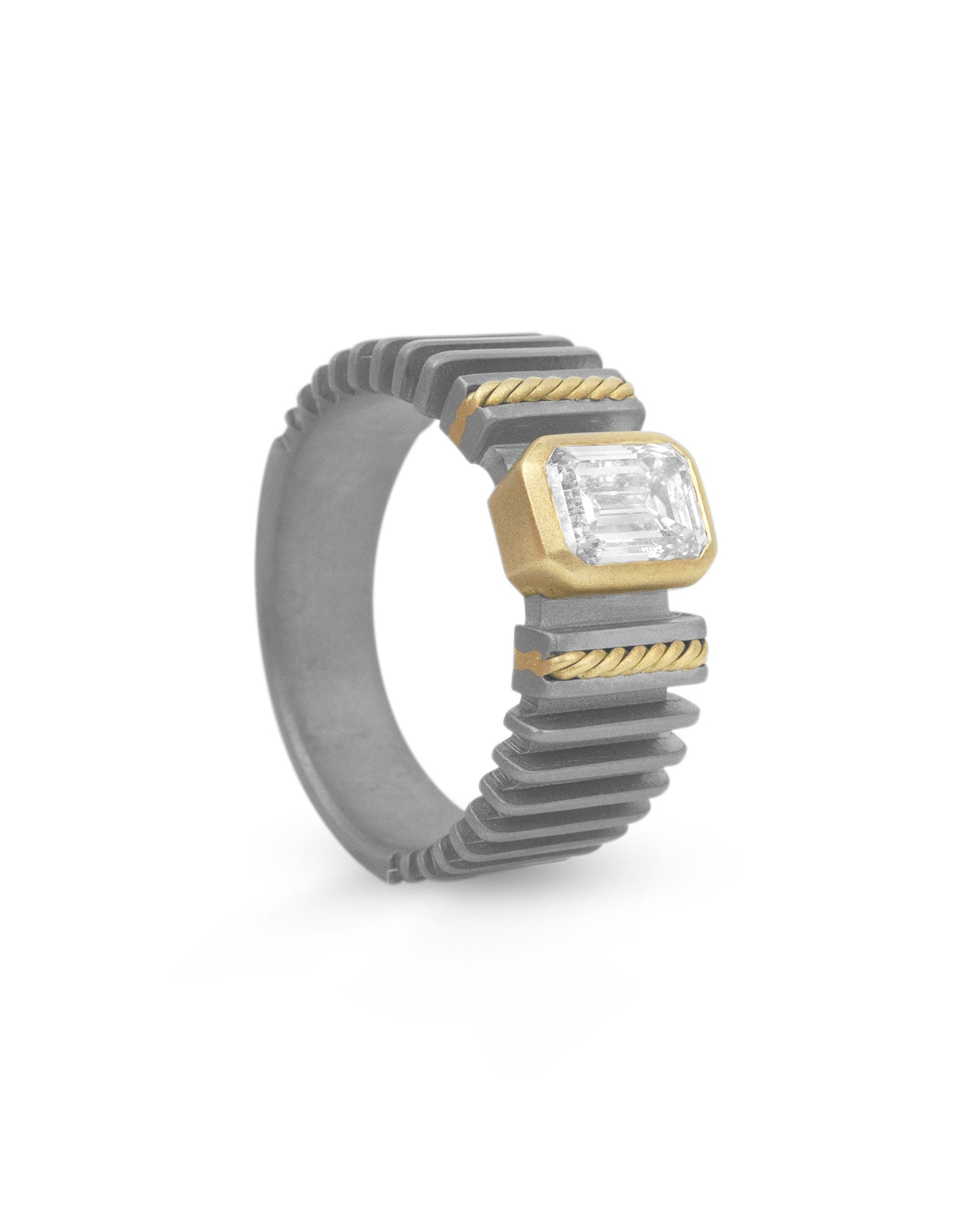 Slice - Men’s Titanium Ring