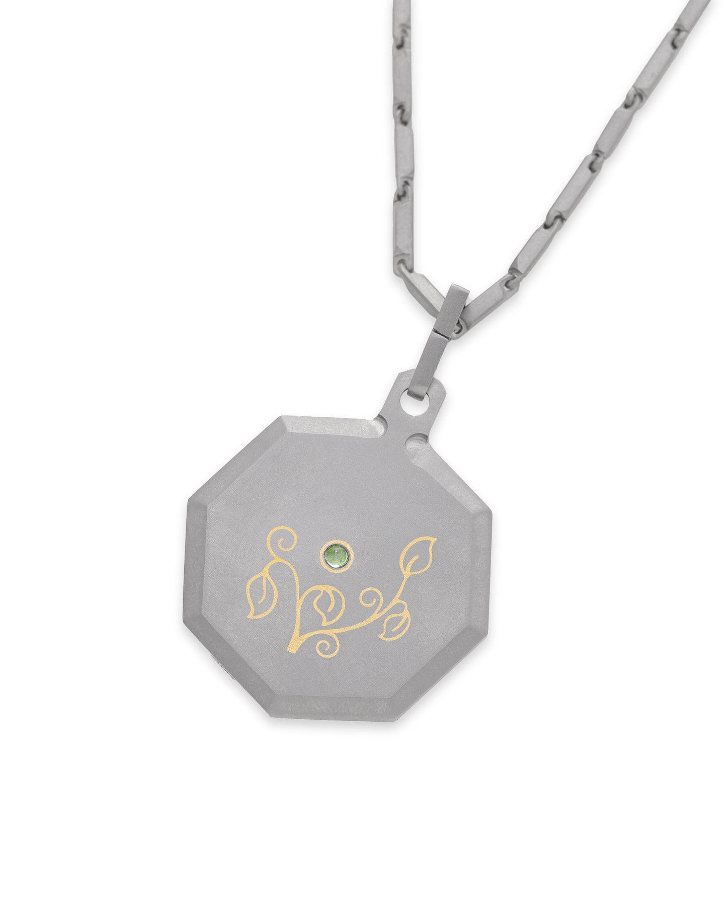 Virgo – Titanium Zodiac Pendant