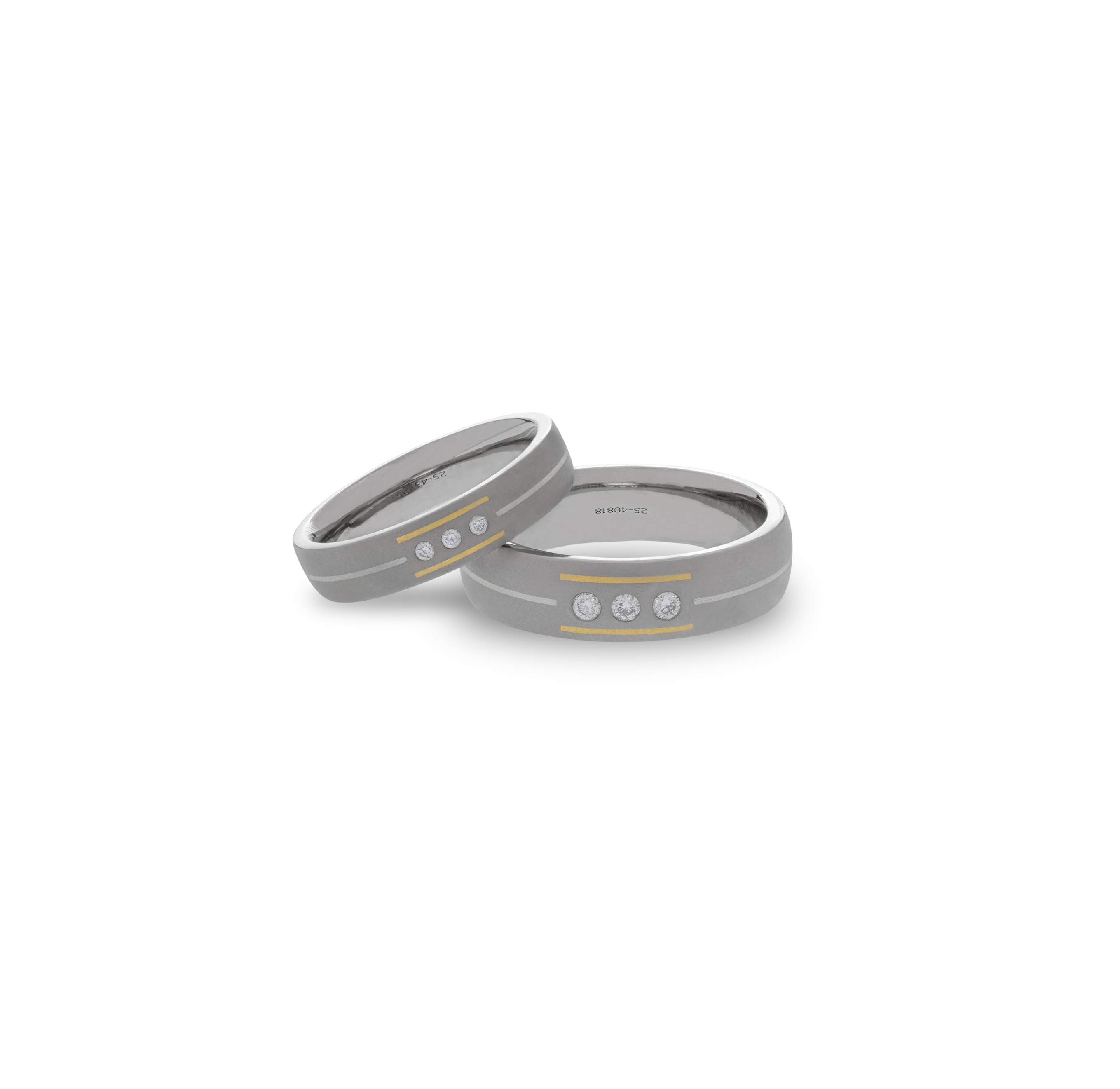 Eternity Vows -  Titanium Couple Bands