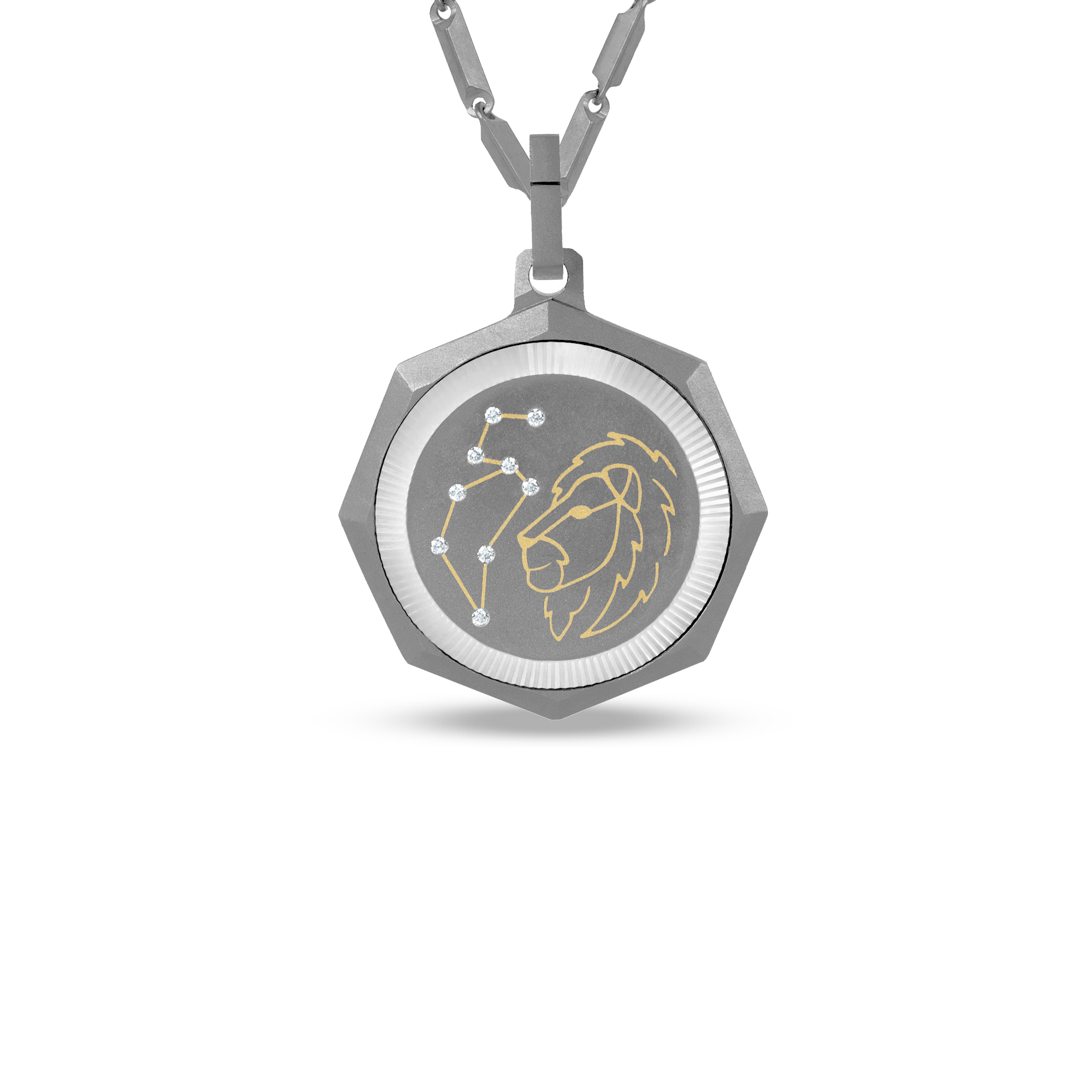 Leo – Titanium Zodiac Pendant