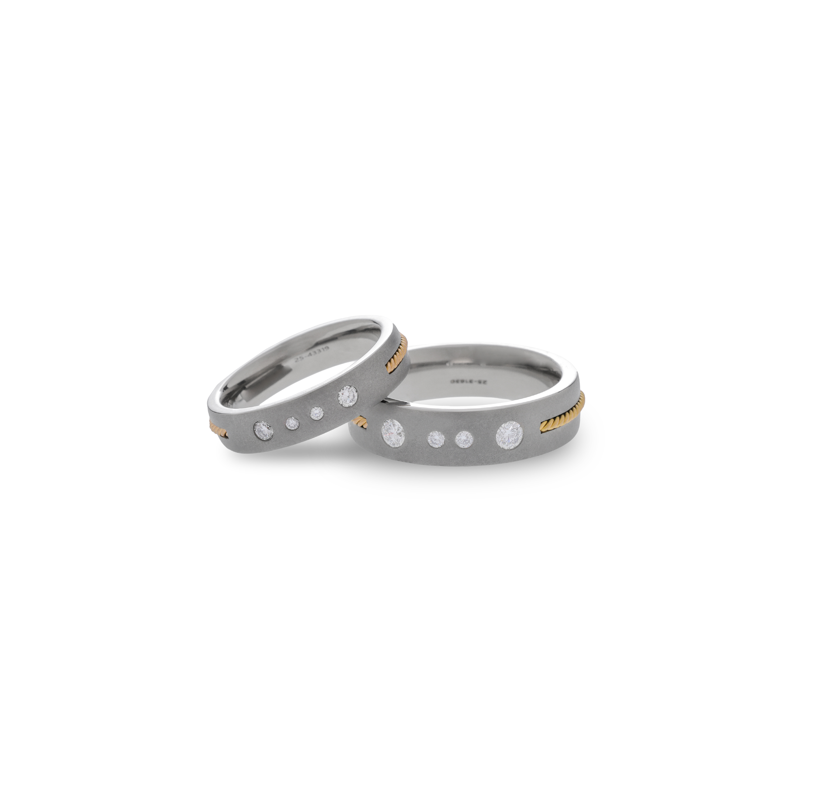 Eternity Accord - Titanium Couple Bands