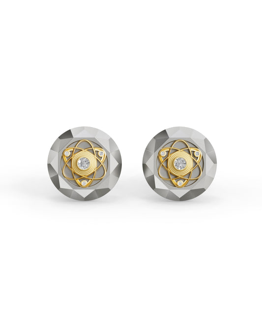 Atom - Titanium Cufflinks