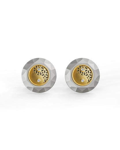 Duality - Titanium Cufflinks