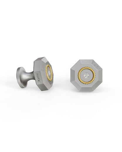 Nova - Titanium Cufflinks