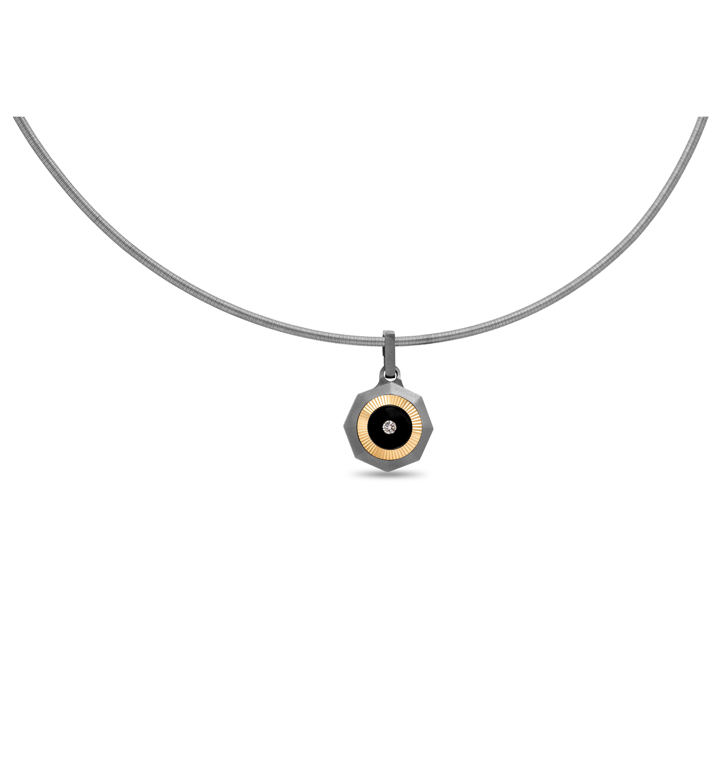 Aura - Titanium Pendant for Everyday Style