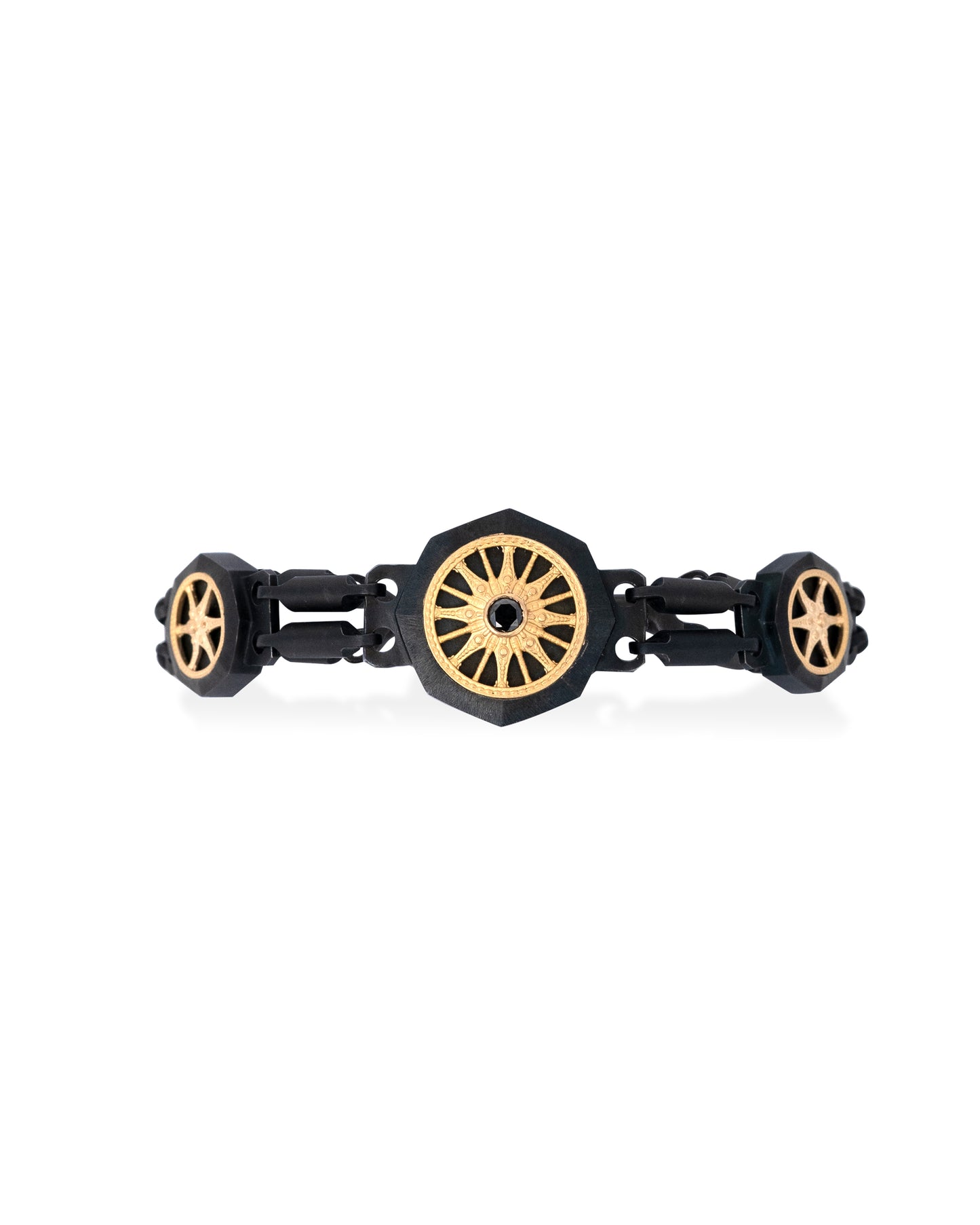 Dravida - Black Titanium Bracelet