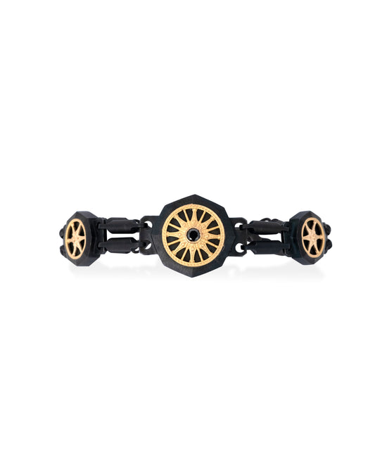 Dravida - Black Titanium Bracelet