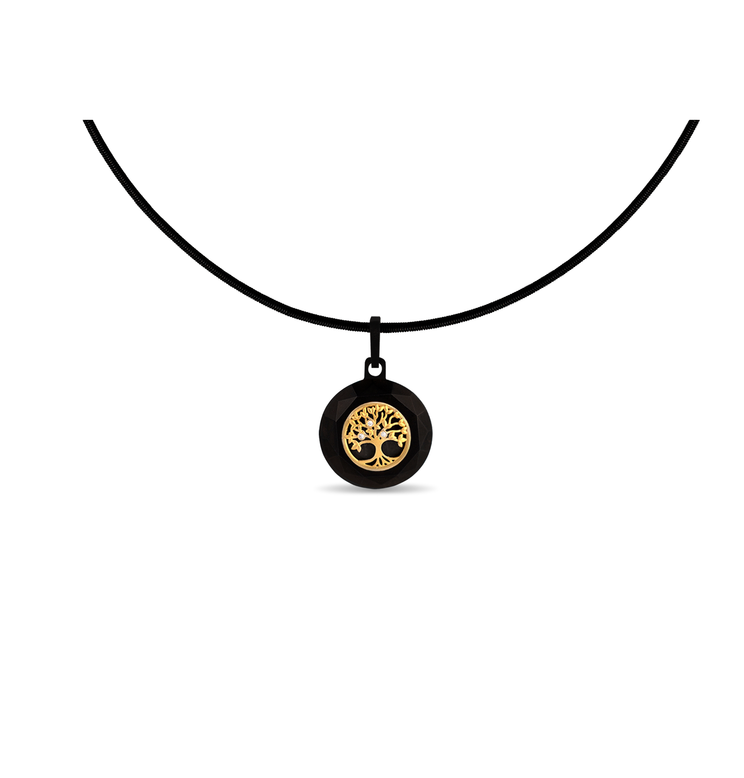 Bodhi – Black Titanium Pendant