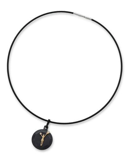 Serve – Black Titanium Pendant