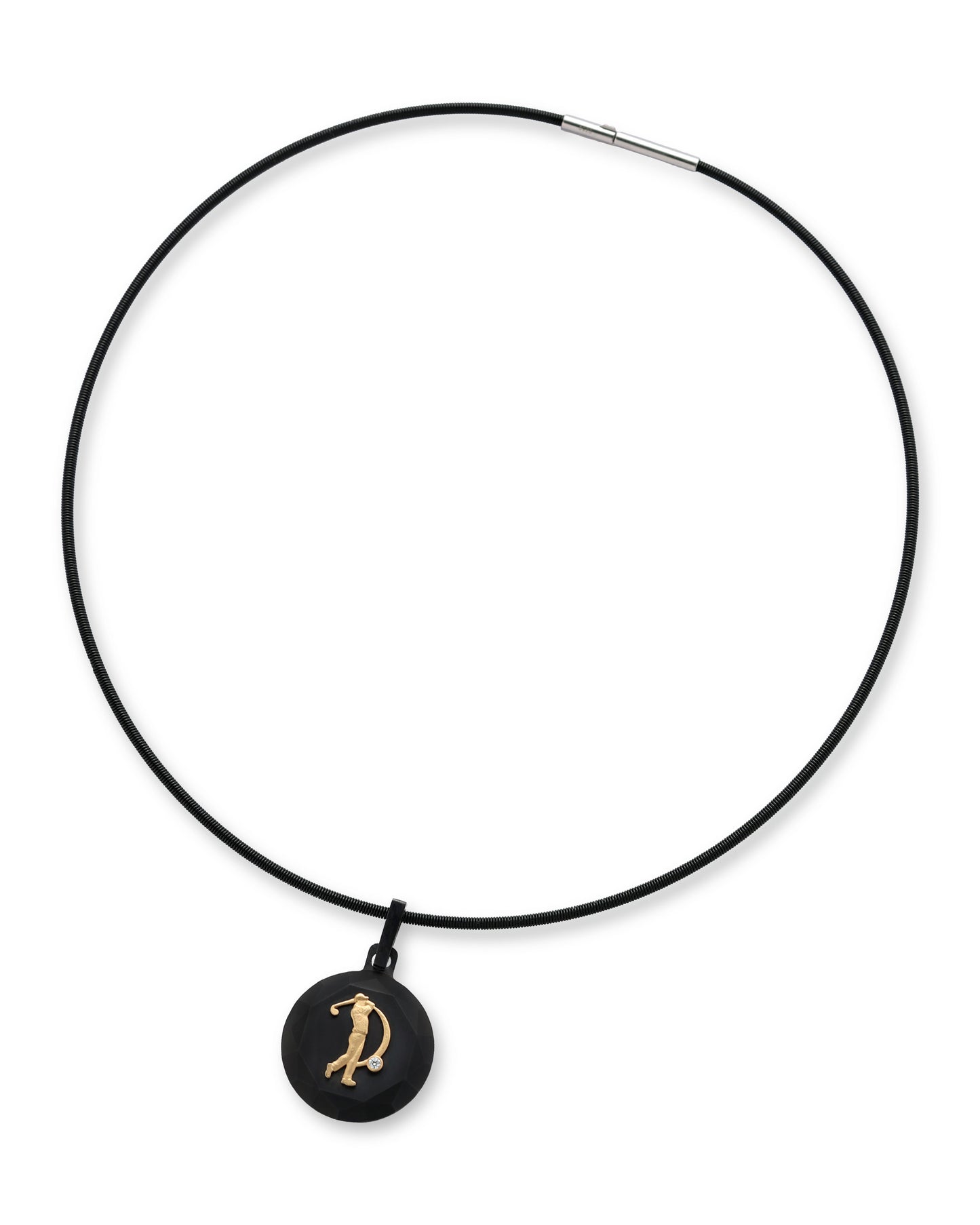Goal – Black Titanium Pendant