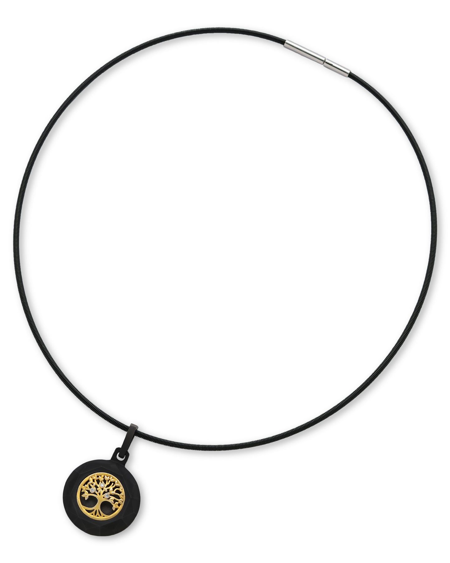 Bodhi – Black Titanium Pendant