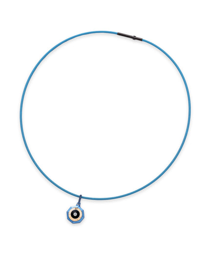 Vibes – Titanium Pendant in Cobalt Blue Color