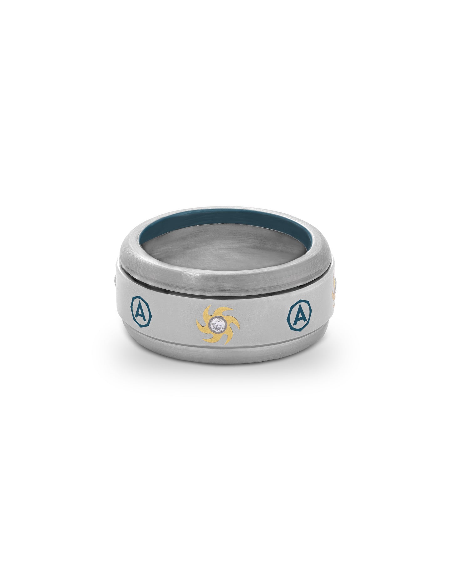 Cosmos – Titanium Revolving Ring