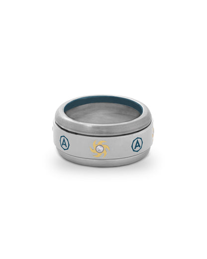 Cosmos – Titanium Revolving Ring