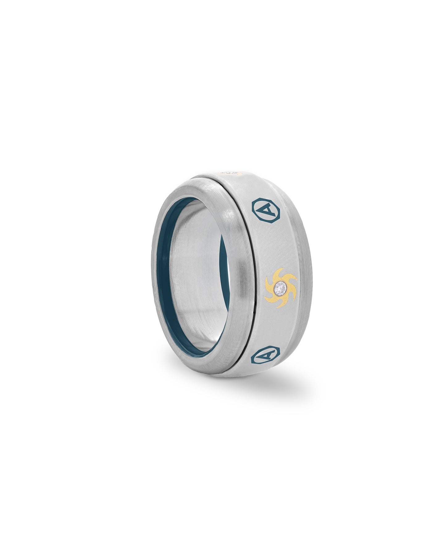 Cosmos – Titanium Revolving Ring