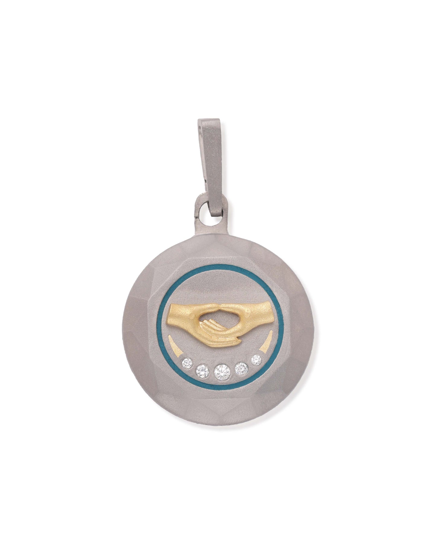 Dhyan – Mudra Titanium Pendant