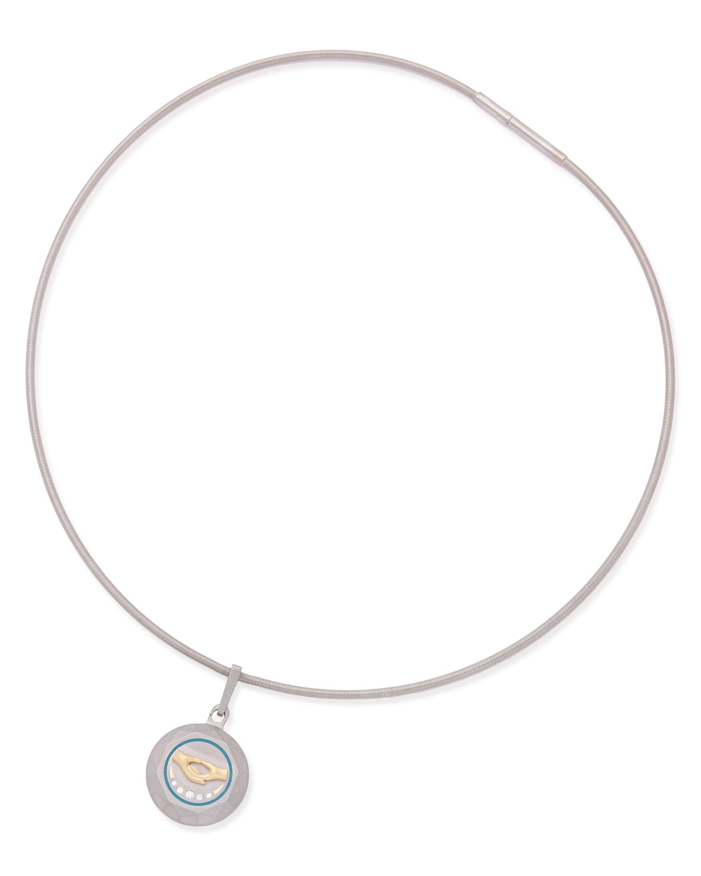 Dhyan – Mudra Titanium Pendant
