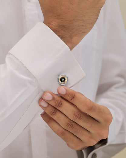 Aura – Titanium Cufflinks for Everyday Style
