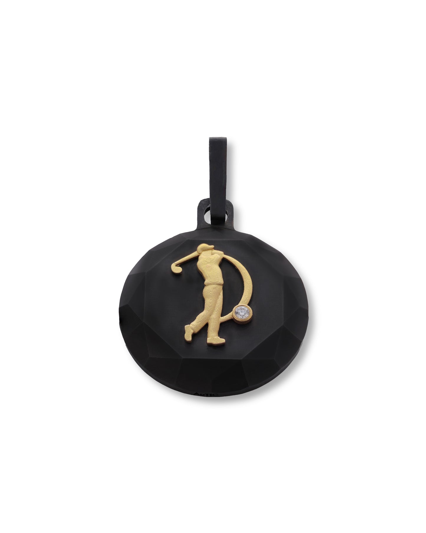 Goal – Black Titanium Pendant