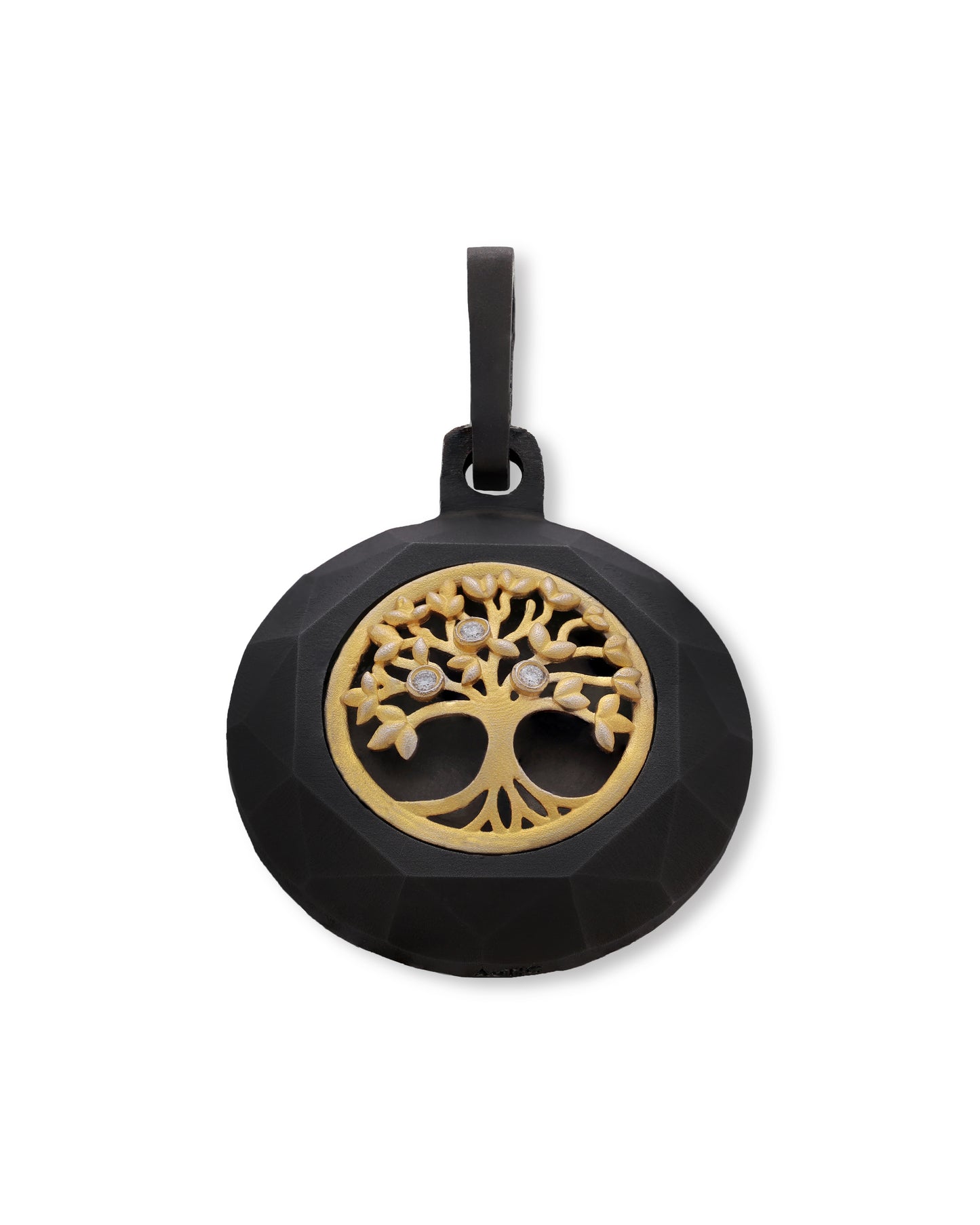 Bodhi – Black Titanium Pendant